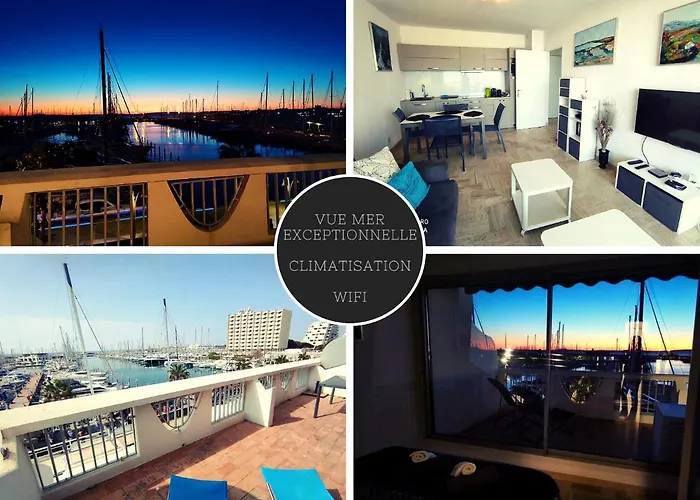 Classé 3 étoiles - Magnifique vue sur le port