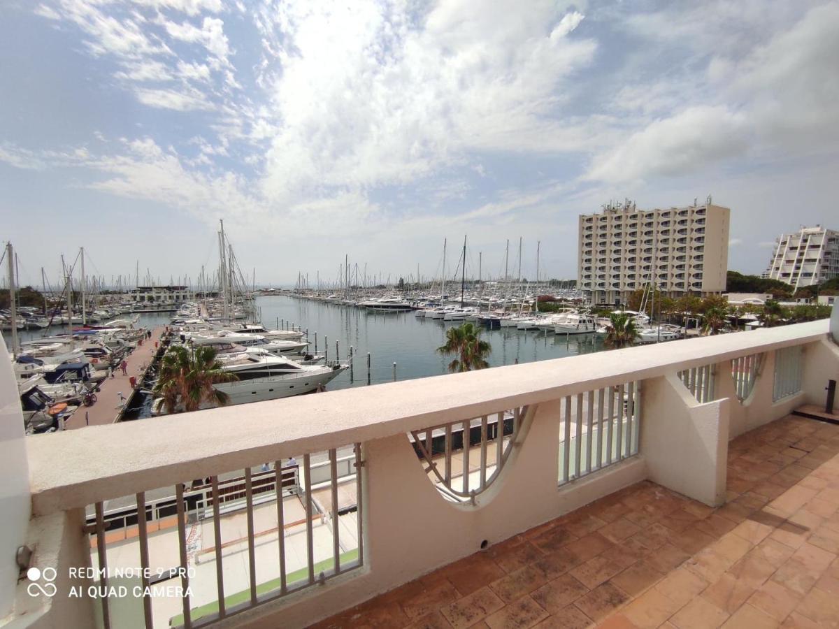 Apartment Classe 3 Etoiles - Magnifique Vue Sur Le Port - Wifi Et Clim La Grande-Motte